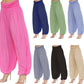 LUXE DIVA Women's Italian baggy harem Alibaba Ladies pants trousers UK Size 8-26 One Size Fit