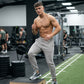 LUXE DIVA  Men's Fleece Joggers Elasticated Waist Zip Pockets Gym Sweatpants S-5XL