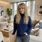 LUXE DIVA Women's Polo Neck Jumper – Warm Long Sleeve Pullover Sweater