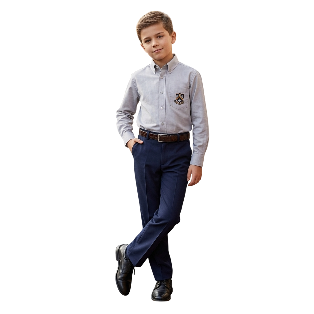 Boys Sturdy Fit School Trouser