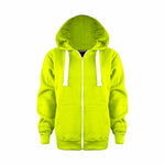 Load image into Gallery viewer, Girls Boys Children Fleece Plain Hoodie Top Kids Hooded Jacket Zip Up Warm Hoody 3-13 Years
