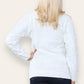 LUXE DIVA LADIES WOMENS BRAND NEW LONG SLEEVE SWEATER CREW NECK CHAIN LINK PATTERN THICK KNIT WINTER JUMPER