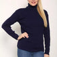 LUXE DIVA LADIES KNITTED POLO NECK JUMPER REMEL LABEL ( merry gold ) SUPER STRECH FINE KNIT POLO NECK
