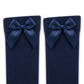 LUXE DIVA  Cotton Rich Girls Knee High School Bow Socks Pack 3 6 12