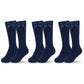 LUXE DIVA  Cotton Rich Girls Knee High School Bow Socks Pack 3 6 12