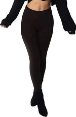 Load image into Gallery viewer, Womens Knitted Tartan Leggings Ladies Soft Warm Wool Christmas Retro Legging
