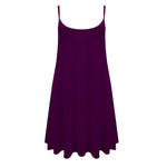 Load image into Gallery viewer, Women&#39;s Plain Cami Stretchy Flared Ladies Swing, Mini Dress Long Vest Top 8-22
