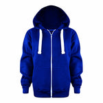 Load image into Gallery viewer, Girls Boys Children Fleece Plain Hoodie Top Kids Hooded Jacket Zip Up Warm Hoody 3-13 Years
