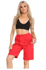 Load image into Gallery viewer, Women&#39;s Stretchy Summer Cotton Elasticated Cherry Berry Shorts Pant
