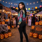 LUXE DIVA Women’s Glitter Sequin Jacket, Shimmering Zip Front Stylish Partywear & Festival Evening Outfit