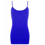 Load image into Gallery viewer, WOMENS CAMI TUNIC DRESS BODYCON LADIES MINI SUMMER STRAPPY PLAIN VEST TOP
