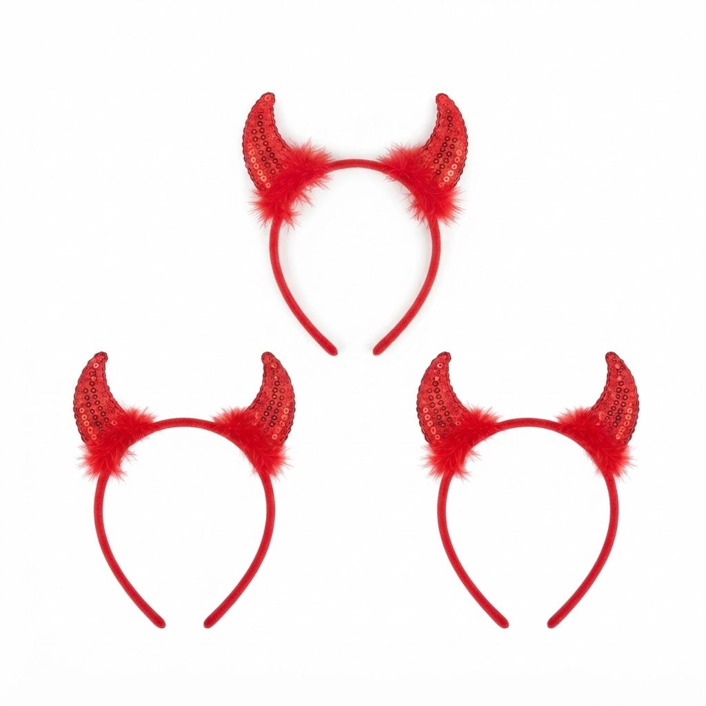 LUXE DIVA Festive Christmas Headbands for Adults – Fun Holiday Party Hair Accessories