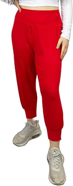 Load image into Gallery viewer, Harem Pants for Women UK Plain &amp; Printed - Full Length Ankle Cuff Stretchy and Comfortable Alibaba Hippie Trouser for Yoga and Beach Festivals
