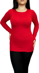 Load image into Gallery viewer, Ladies Long Sleeve T-Shirt Top Womens Size 8-26
