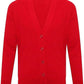 Girls V-Neck School Cardigans Long Sleeve Button-up knitwear for School Uniform