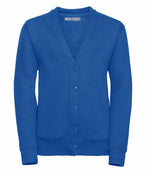 Load image into Gallery viewer, Girls V-Neck School Cardigans Long Sleeve Button-up knitwear for School Uniform
