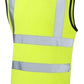 Mens Hi Vis Viz Sleeveless T-Shirt High Visibility Work Wear Pullover Vest Top Sizes S-2XL