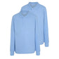 Kids Plain Polo Shirt Ð Long Sleeve School Uniform Top