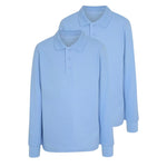Load image into Gallery viewer, Boys Girls Plain Polo Shirts Kids Summer Long Sleeve School T-Shirts Top School Shirts Uniform PE Top
