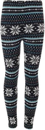 Load image into Gallery viewer, Womens Knitted Tartan Leggings Ladies Soft Warm Wool Christmas Retro Legging

