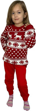 Load image into Gallery viewer, Kids Girls Boys Unisex Novelty Christmas Jumper Sweater
