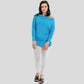 LUXE DIVA One Off-Shoulder Tops with Long Sleeves, Off Shoulder Batwing Jumper, Ladies Batwing Top in Black, Red, White Plus 21 Colors More UK