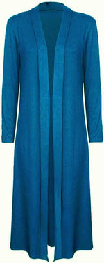 Load image into Gallery viewer, Womens Maxi Plus Size Long Cardigans for Women Collared Top

