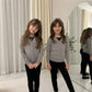 LUXE DIVA Girls Pack of 2 Knitted Cardigans School Uniform Long Sleeve Sweater Ages 3-14 Years