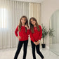 LUXE DIVA Girls Pack of 2 Knitted Cardigans School Uniform Long Sleeve Sweater Ages 3-14 Years