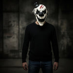 Load image into Gallery viewer, Neon Stitches LED Mask Wire Light Up Purge Halloween Costume Mask Cosplay Party
