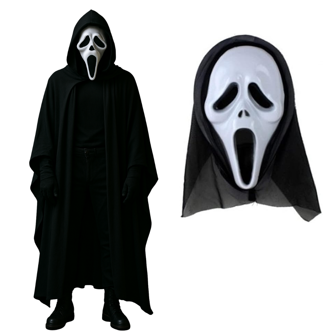 Neon Stitches LED Mask Wire Light Up Purge Halloween Costume Mask Cosplay Party
