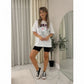 LUXE DIVA Women's Tiger Print Oversized Sweatshirt Casual Jumper