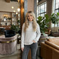 LUXE DIVA Women's Polo Neck Jumper – Warm Long Sleeve Pullover Sweater