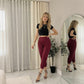 LUXE DIVA Women’s Full Length Harem Pants