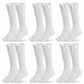 LUXE DIVA  Cotton Rich Girls Knee High School Bow Socks Pack 3 6 12