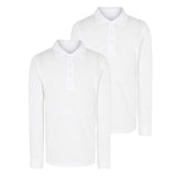 Kids Plain Polo Shirt Ð Long Sleeve School Uniform Top