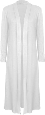 Load image into Gallery viewer, Womens Maxi Plus Size Long Cardigans for Women Collared Top
