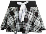 Load image into Gallery viewer, Girls Circular Kids Tartan Skirt Check Bow Detail Dance Mini Skirts 5-10 Years
