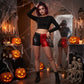 LUXE DIVA Womens Metallic Wet Look Hot Pants Womens Red Blue Shiny Halloween Summer Fancy Party Disco Wet Look Shorts