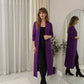 LUXE DIVA Women's Plus Size Longline Maxi Cardigan Open Front Coatigan 8-26
