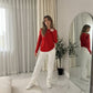 LUXE DIVA Women's Long Sleeve Round Neck T Shirt Top Sizes 8-26
