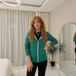 LUXEDIVA Ladies Zip Zipper Hoodie Sweatshirt