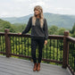 LUXE DIVA Women's Chunky Knit Jumper Plus Size Warm Long Sleeve Sweater