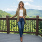 LUXE DIVA Women's Draped Waterfall Cardigan Asymmetric Hem Long Sleeve Loose Fit 8-26