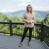 LUXE DIVA Women's Aran Cable Knit Cardigan 7 Button Long Sleeve 2 Pocket Sizes 8-22
