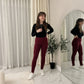 LUXE DIVA Women's Plain Viscose Full Length Leggings Plus Size 16-26