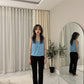 LUXE DIVA Women’s Swing Hem Sleeveless Tank Top