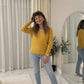 LUXE DIVA Women’s Long Sleeve V Neck Chunky Cable Knit Jumper for Ladies Casual Pullover Sweater for Women UK Size 8-22