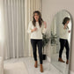 LUXE DIVA Ladies Diamond Pattern Knitted Jumper Stylish Women's Sweater