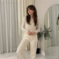 LUXE DIVA Women's Long Sleeve Round Neck T Shirt Top Sizes 8-26